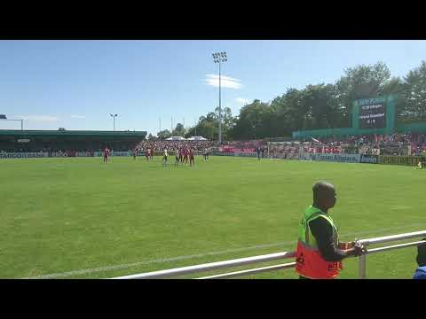 DFB Pokal 2019 FC 08 Villingen 1:3n.V. Fortuna Düsseldorf. Elfmeter für Villingen