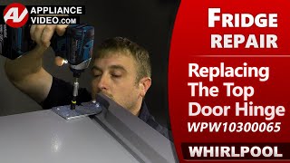 Refrigerator Door Hinge Replacement - Door Not Closing or Working Properly