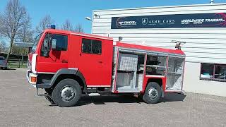 MAN 10.163 4x4 - Telmarem - Fire Brigade, Feuerwehr, Fire brigade -  brandweerwagen | Foto 4 - Autoline