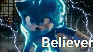 Video thumbnail of "Believer | Imagine Dragons | Sonic | AMV"