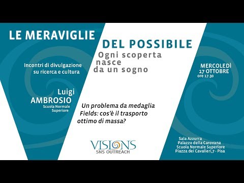 Luigi Ambrosio, La materia di cui sono fatti i miei sogni - 17 ottobre 2018