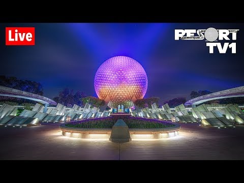 🔴Live: An Evening at Epcot in 1080p - Walt Disney World Live Stream 5-24-19