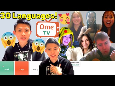 Greatest Reactions of Polyglot Speaking Their Native Languages on Omegle!