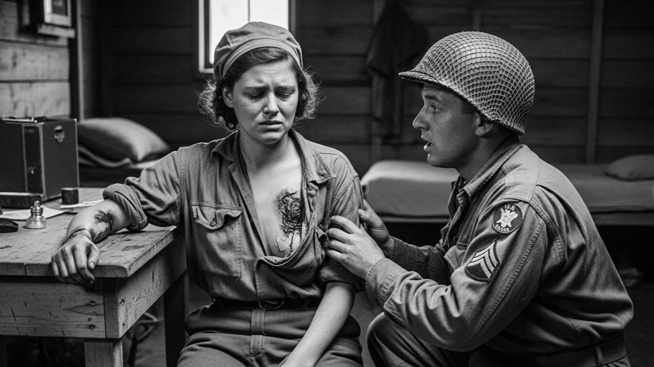“It Burns When You Touch It” – German Woman POW’s Hidden Injury Shocked the U.S Soldier