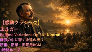 Download lagu 【感動クラシック】エルガー｜Enigma Variations Op 36   Nimrod｜静寂の中に響く永遠の祈り｜読書・黙想・安眠用BGM｜1時間ループ｜ mp3