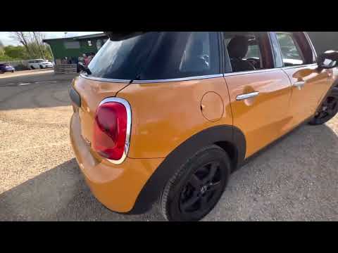 2016 mini one 1.2L 5dr 6spd manual