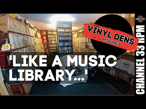VINYL DENS (Episode 3) - Vinyl community music room tours