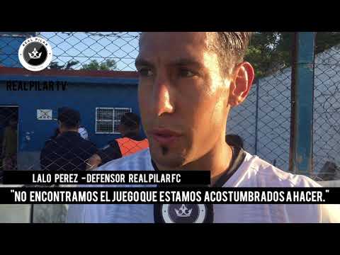 #RealPilarTV | "FUE MERITO NUESTRO GANAR EL PARTIDO"