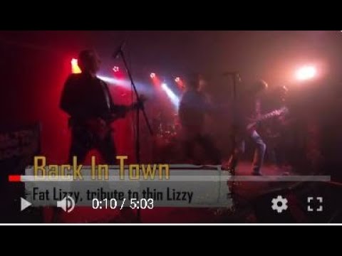 Back In Town by Fat Lizzy, tribute to Thin Lizzy, Altherax, March 19, 2022