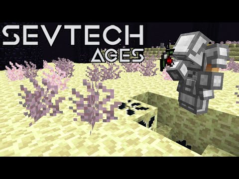 Finally, the Ender Dragon! - Minecraft SevTech Ages #53