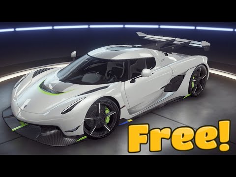 I got the FASTEST Car for FREE! KOENIGSEGG JESKO - Extreme Car Driving Simulator