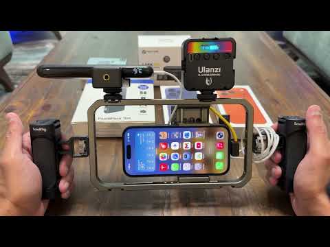 I Built iPhone 17 Pro Camera RIG featuring SHARGE Disk Pro