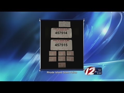 Fake license plates being sold