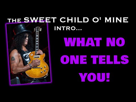 How to play Sweet Child O' Mine like Slash - What no one tells you!