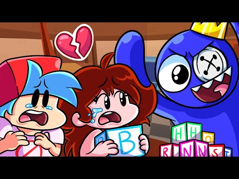 "Friends To Your End" but Different Characters Sing It 🎶 FNF Rainbow Friends Animation 🎤