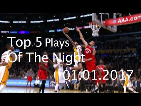 Top 5 NBA Plays of the Night: 01.01.17