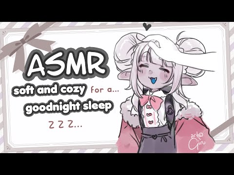 🔴LIVE ASMR | soft and cozy ASMR for a goodnight sleep 💤