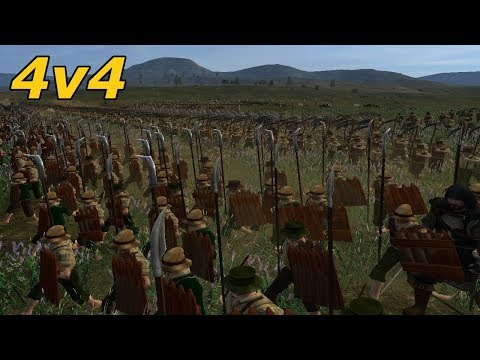 THE HOBBIT HORDE - Pitch Battle - Third Age Reforged (4v4)