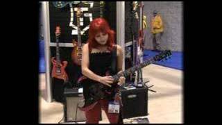 Flash Bathory - Tregan Guitars - NAMM 2008