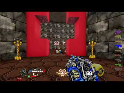 Doom, The Way We Remember It + Quake Champions: Doom Edition - E2M1 [Hard + 100% Kills & Secrets]