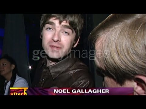 Noel Gallagher 1996 BRIT AWARD interview