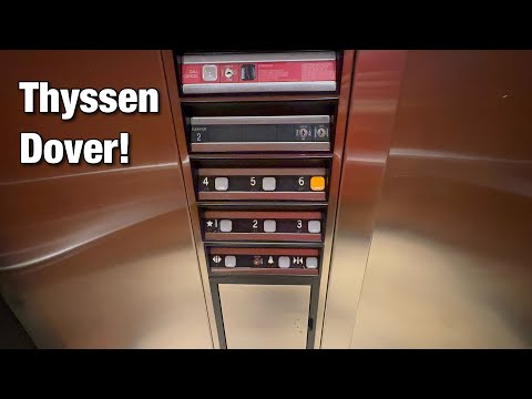 Tall Thyssen Dover Impulse Hydraulic Elevators at the Wingate by Wyndham in Lima, OH