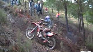 preview picture of video 'ruta cangas saltasucos 2015 puente infierno motos 3 arviza hell mountain'