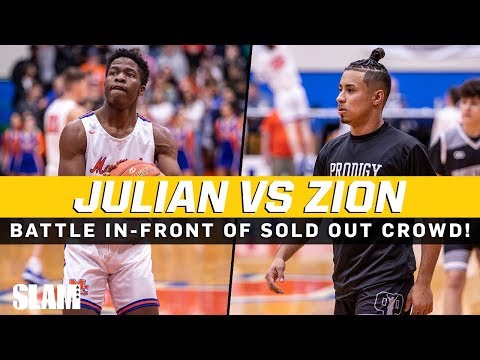 Julian Newman vs Zion Harmon in-front of SOLD OUT crowd!? 😱
