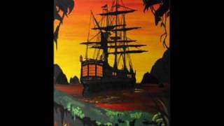 A broken Man on a Halifax Pier - Art by Mark Carroll