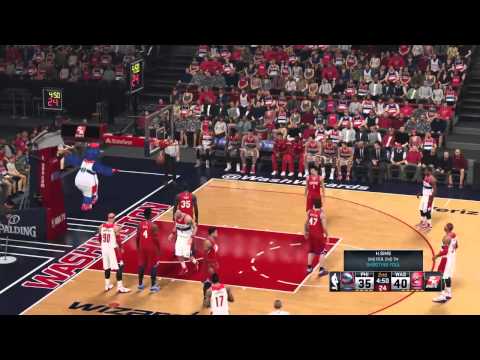 NBA2k15 Wizards MyLeague Yr1 Gm #74: 76ers