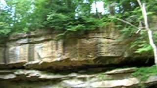 preview picture of video 'Canoeing in the  Red River Gorge'