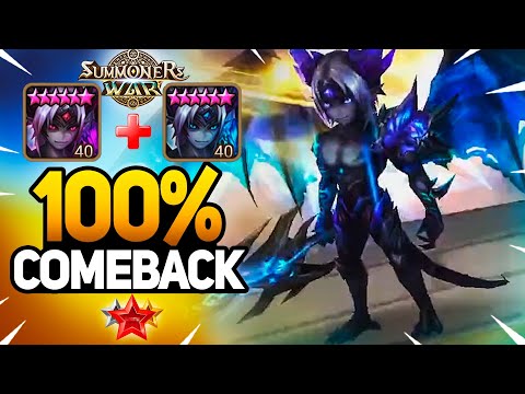 Crazy Comebacks with DOUBLE DEMON - Summoners War