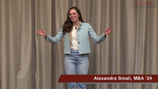 Journeying Beyond Limits: Building Bridges to Possibility | Alexandra Small, MBA ’24