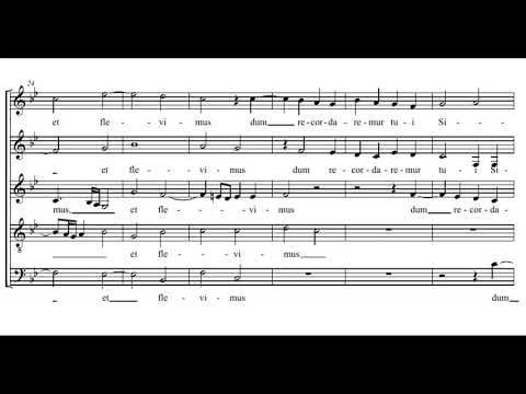 Palestrina: Super flumina Babylonis (Offertorium) - Sixteen