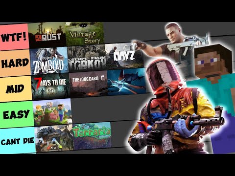 Survival Games Are Too EASY, So I Ranked Every “Impossible” Game (PT3)