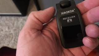 Video thumbnail for XIAOKOA UHF Wireless Guitar Transmitter Receiver Review, High quality, great value by Shock Reviews