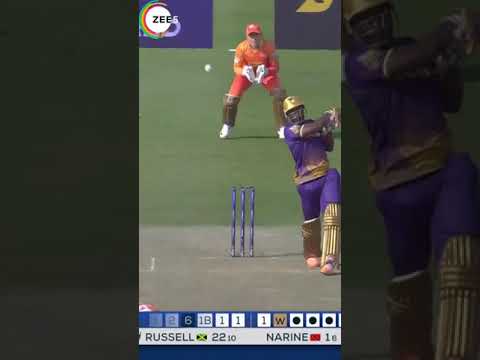0,0,4,4,W,0 - 😠Angry Andre Russell | AD Knight Riders V/S Gulf Giants - 20 20 Cricket | ILT20 - 2023