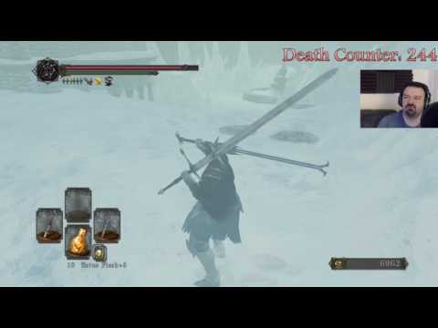 Dark Souls II: Scholar of the First Sin pt182 - Frozen Legions vs. Two GIANT SWORDS