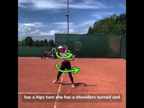 Katie Boulter 2 handed backhand keys