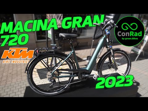 750 Wh battery: KTM Macina Gran 720 - detailed review