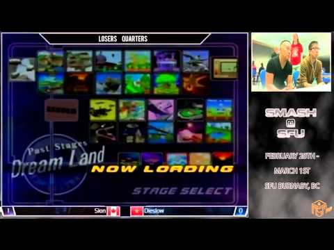 Smash @ SFU - Sion (Falco) vs. Dieslow (Fox) - Losers Quarters - Melee