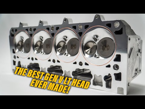 GEN V LT CNC PORTED CYLINDER HEADS LME LTX RACING HEAD.