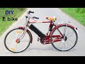 DIY High Speed Electric Bike With E Bike Conversion Kit At Low Cost