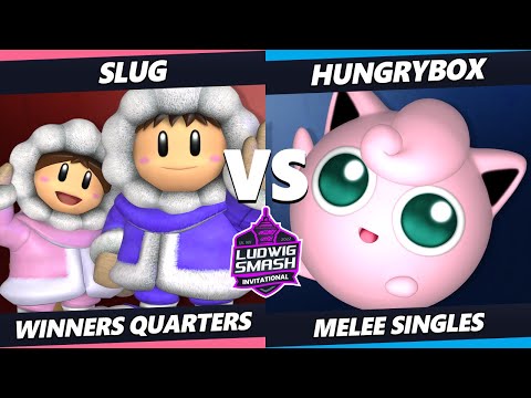 Ludwig Invitational - Hungrybox (Jigglypuff) Vs. Slug (Ice Climbers) SSBM Melee Tournament
