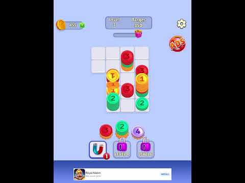 Coin Stack Puzzle by Rollic Games - YouTube