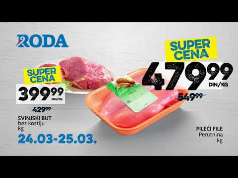 Roda pijaca 24.03 - 25.03.2018.