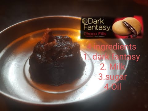 Dark fantasy cake | 4 mins | 4 ingredients | No baking&heating |Swastika delicious food menu