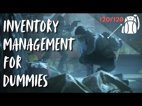 How to Manage Your Inventory - The Division 1 in 2024