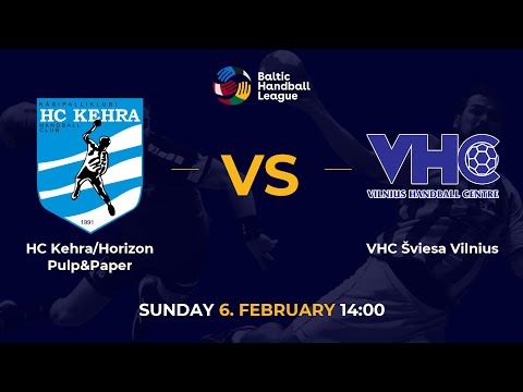 BHL 21/22: HC Kehra/Horizon Pulp&Paper - VHC Šviesa Vilnius