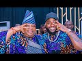 Davido, His Uncle & Dad Attends Massive Funer@l In Ogun State With Matching Outfits
